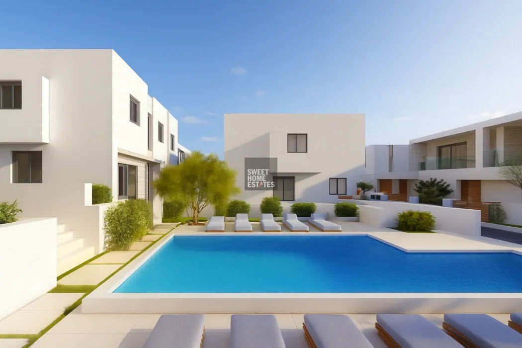Three Bedroom Semi-Detached Villa in Pegeia